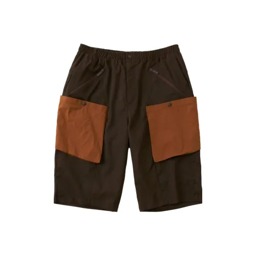 White Mountaineering Коричневые Мужские Карго Шорты