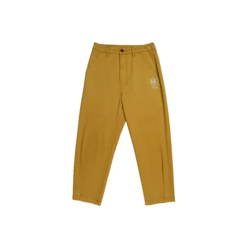 TCH Желтые Унисекс Повседневные Брюки