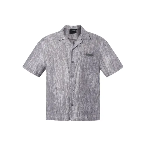 ROCAWEAR Рубашка Унисекс Medium Gray