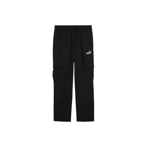 PUMA Essentials No. 1 Карго Брюки Мужские Черные