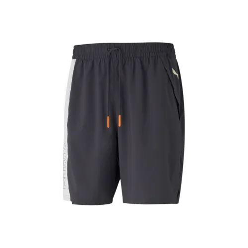 PUMA Excite Logo Эбони Мужские Повседневные Шорты