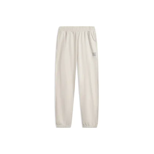 LINING Sports Life Collection Вязаные тренировочные штаны мужские фотиния серый