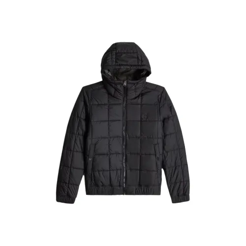 Г Звезда RAW хлопковый пуховик мужской темно-черный