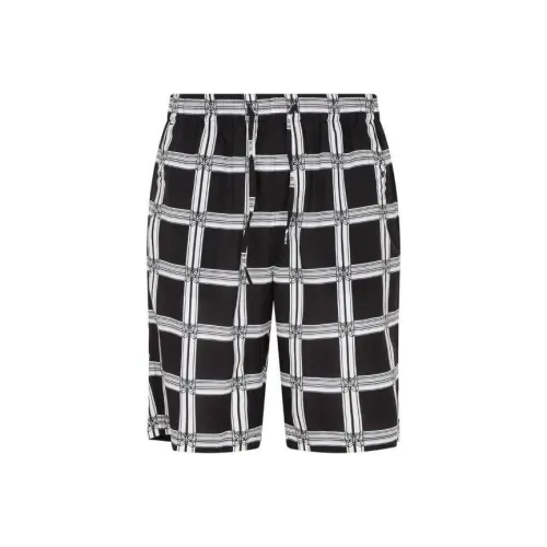 Needles Collaboration Мужские джинсовые шорты черного цвета