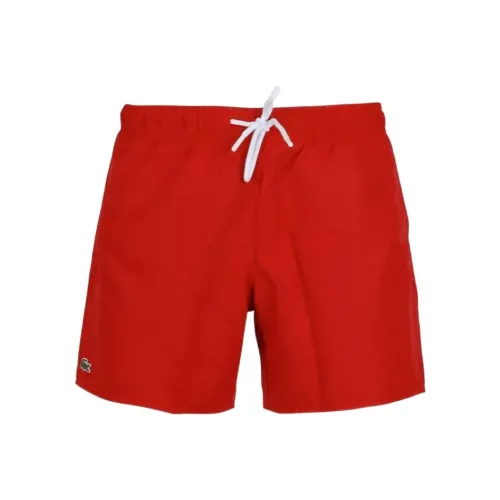 Шорты повседневные мужские LACOSTE Collaboration Red
