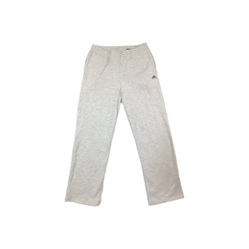 Adidas Вязаные тренировочные штаны мужские светло-серые