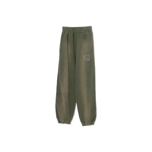 BEAMS FW24 032c Вязаные спортивные брюки мужские светлый оливковый