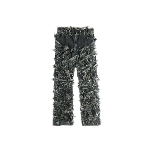 D 5 OVE Грязно-синий Мужской Джинсы