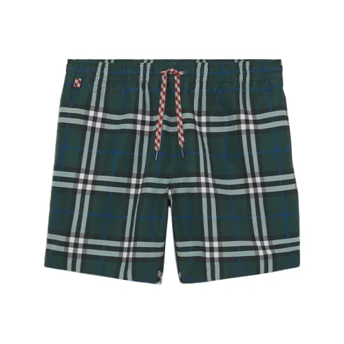 Burberry SS21 Повседневные шорты Мужские Зеленые