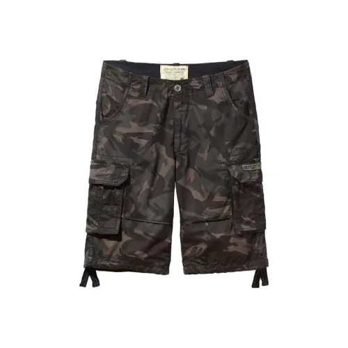 Alpha Industries Мужские карго шорты черного цвета