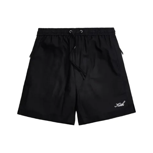 Kith Черные Унисекс Повседневные Шорты