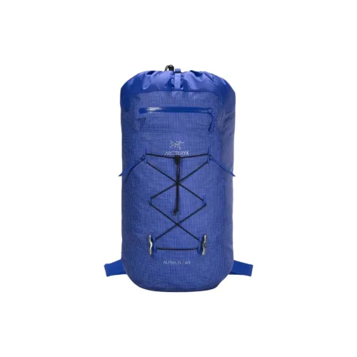 Arcteryx ALPHA FL 40L Альпинистский рюкзак Outdoor Сумка Nylon Ярко-синий Унисекс