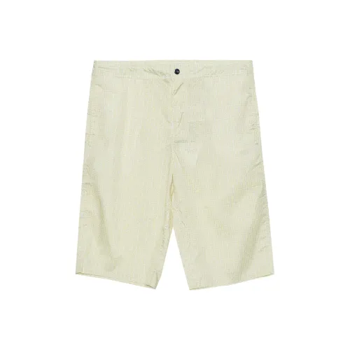 FENDI SS22 Повседневные шорты Мужские Светло-зеленые