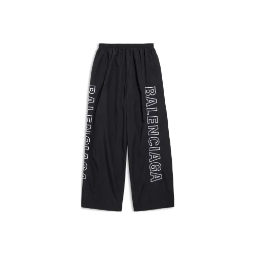 BALENCIAGA Черные Унисекс Повседневные Брюки