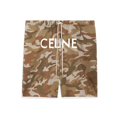 Celine Умбра Мужские Повседневные Шорты