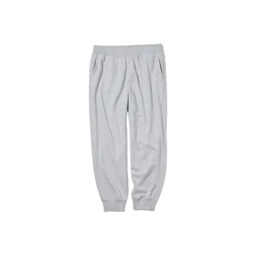 UNIQLO Повседневные брюки Унисекс Небесный серый