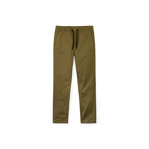 Timberland Повседневные брюки Мужские Темно-оливково-зеленые