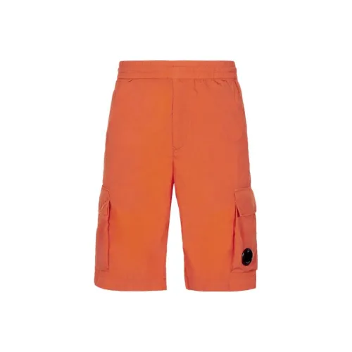 C.P.Company Orange Men's Cargo Shorts