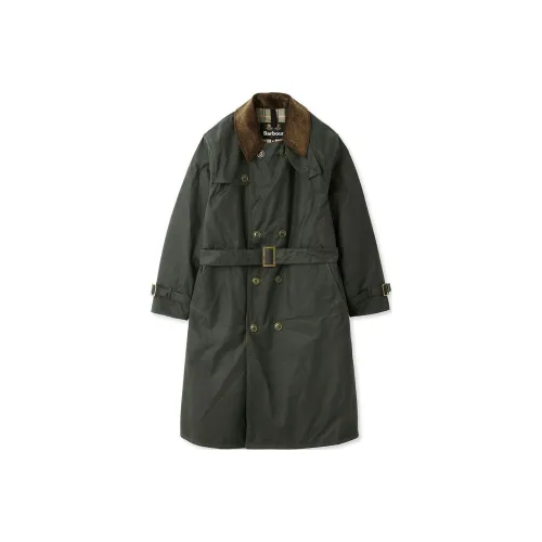 BARBOUR Тренчкот Мужской Зеленый