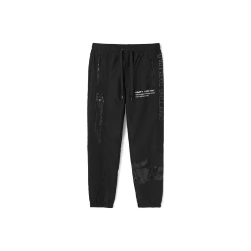 LACOSTE Черные Унисекс Повседневные Брюки