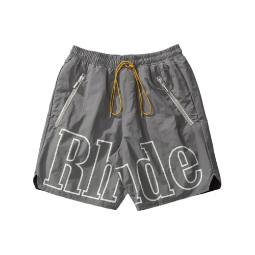 RHUDE Серые Мужские Повседневные Шорты