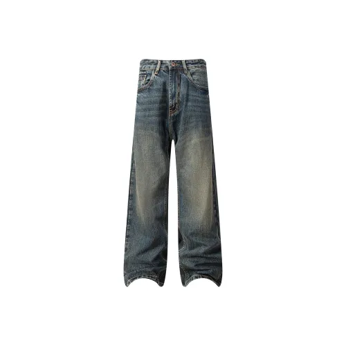 JASONWOOD Cowboy on the Run Джинсы Унисекс Винтаж Синий