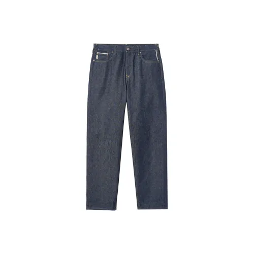 JACK&JONES A12 Темный деним синий Мужские джинсы