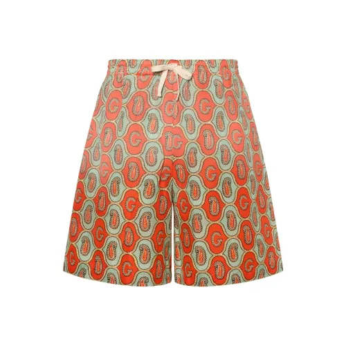 GUCCI Ярко-оранжевые мужские повседневные шорты