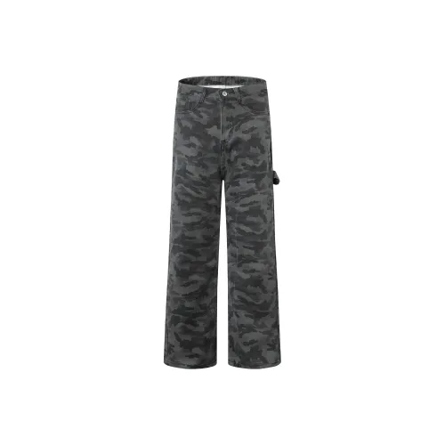 COOLALPACA Джинсы прямого кроя Унисекс