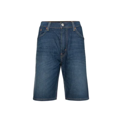 Levis Темно-синие мужские джинсовые шорты