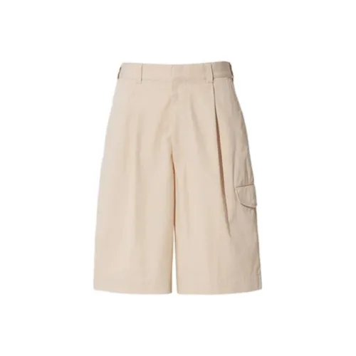 UNIQLO Jil Sander Collaboration Бежевые Мужские Карго Шорты