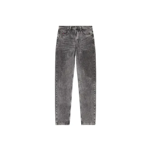 DIESEL Light Gray Men's Jeans DIESEL Светло-серые мужские джинсы