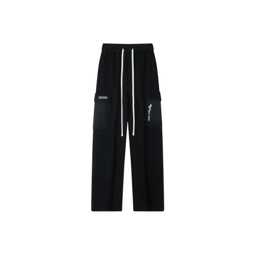 30BRAID Черные Унисекс Повседневные Брюки