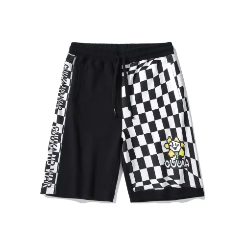 Guuka Мужские повседневные шорты черного цвета