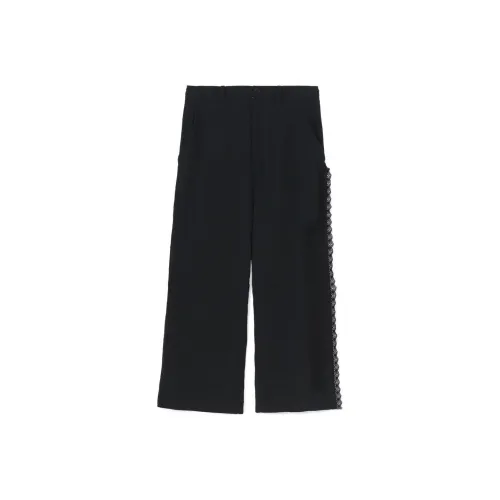 Yohji Yamamoto Черные Унисекс Повседневные Штаны