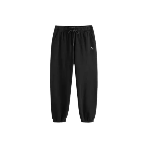Abercrombie＆Fitch Черные Мужские Повседневные Штаны