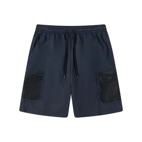 ENSHADOWER Темно-синий Черный Унисекс Шорты карго