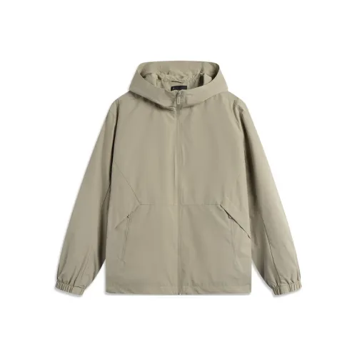 LINING Sports Trend Series Тренчкот Мужской Кофейный Пена Умбра