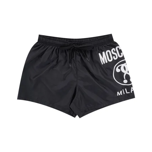 MOSCHINO Черные Мужские Повседневные Шорты