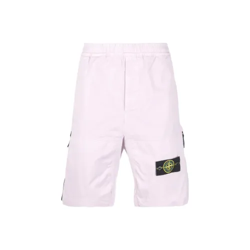 Stone Island Розовые Мужские Повседневные Шорты