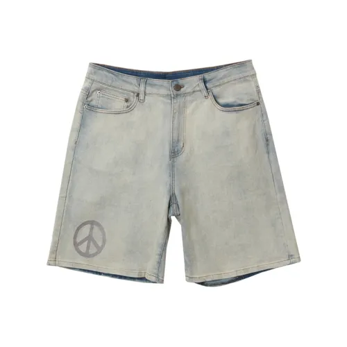 XMXX SUPPLY Джинсовые шорты Мужской Потертый Цвет