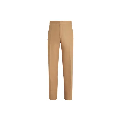 Ermenegildo Zegna Желтые Мужские Повседневные Брюки