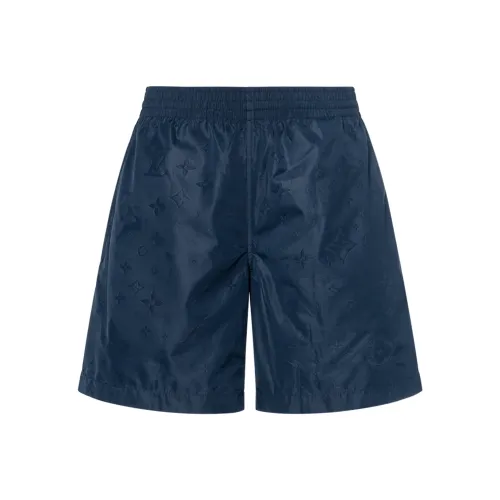 LOUIS VUITTON Повседневные шорты Мужские Морской синий