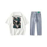 Комплекты одежды (Белый + Светло-синий)