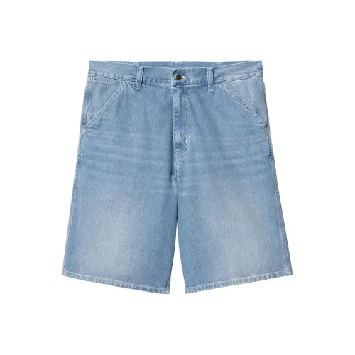 Carhartt WIP Джинсовые шорты Мужские Светло-синие