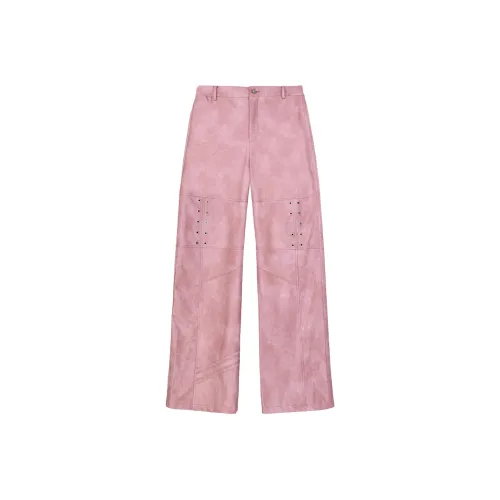 IMXS Грязно-розовые унисекс повседневные брюки