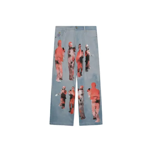 KIDSUPER STUDIOS Джинсы Мужские Синие