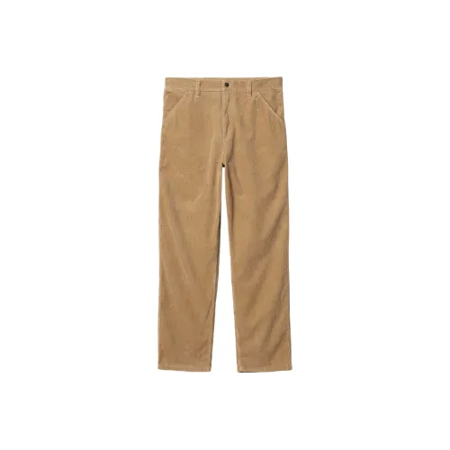 Carhartt WIP FW24 Khaki Мужские Повседневные Брюки