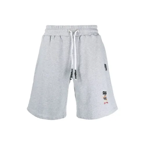 PALM ANGELS Gray Men's Casual Shorts PALM ANGELS Серый Мужские Повседневные Шорты