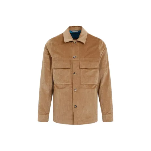 Paul Smith Бежевый Мужской Куртки